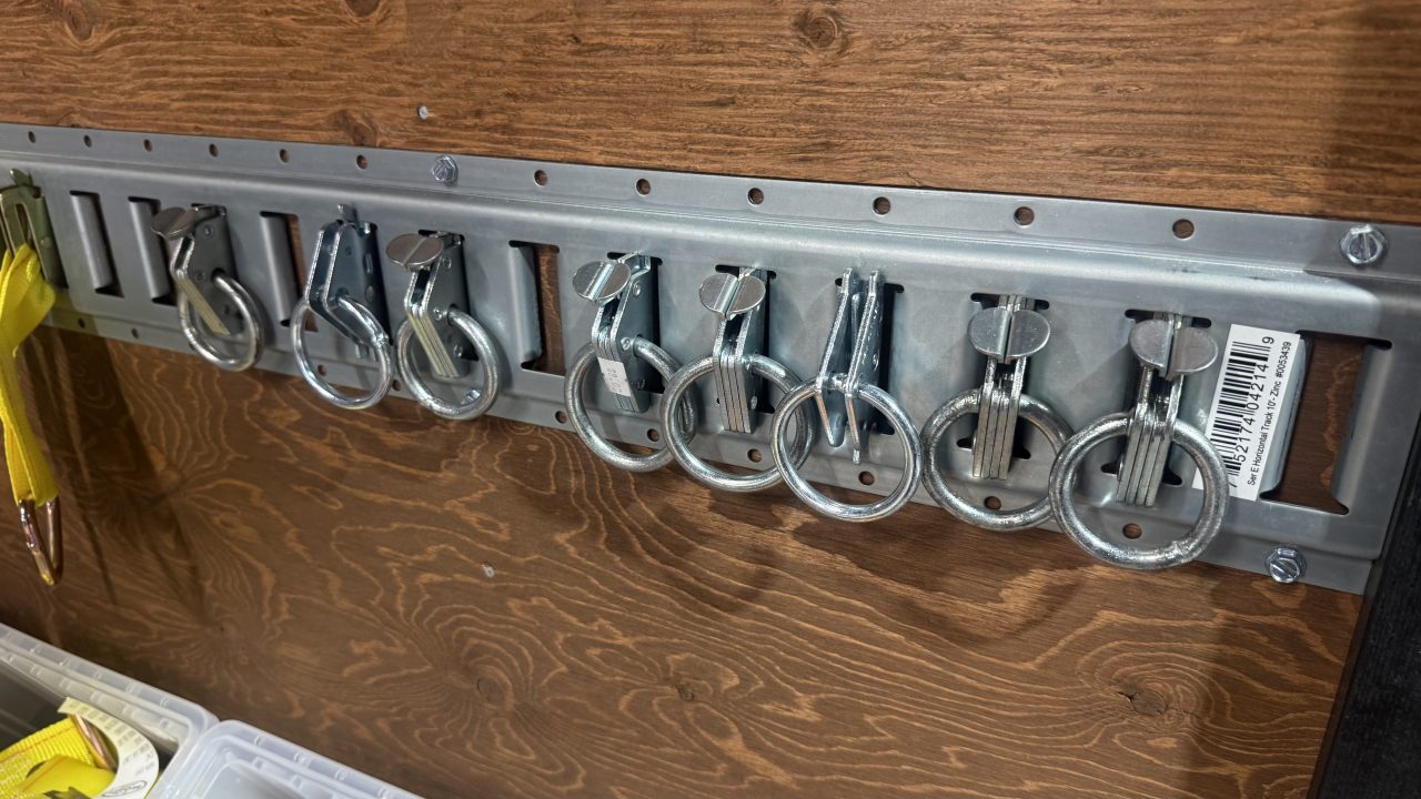 New E Track and Accessories