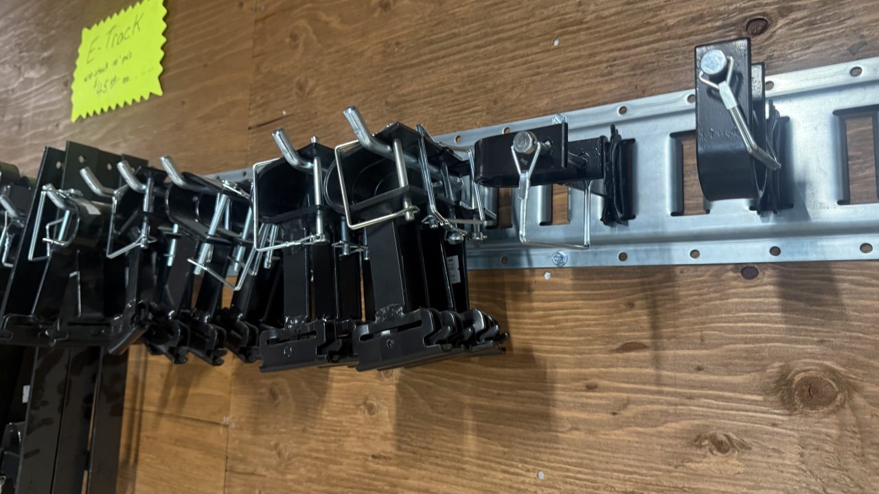 New E Track and Accessories