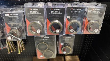 New Bearing Kits, Grease Seals and Dust Caps