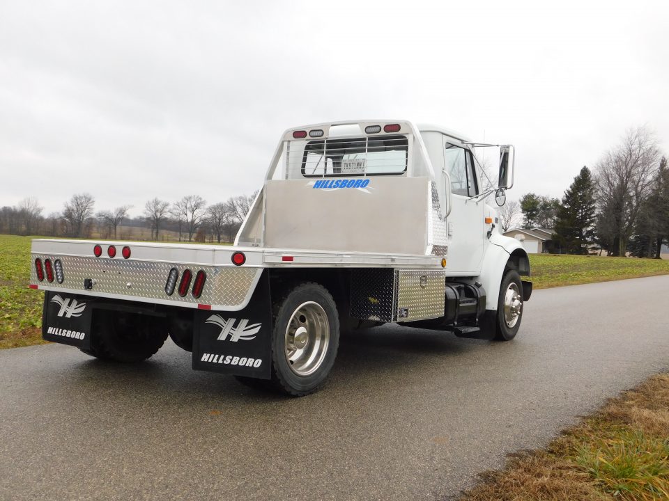 New 2027 Hillsboro 7'x8'6" Single Wheel Long Bed Box Removal 2000 Series Truck Bed