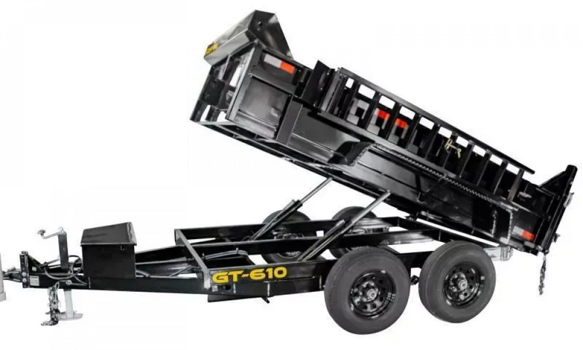 New 2026 Griffin 6x10 GT7210 Dump Trailer