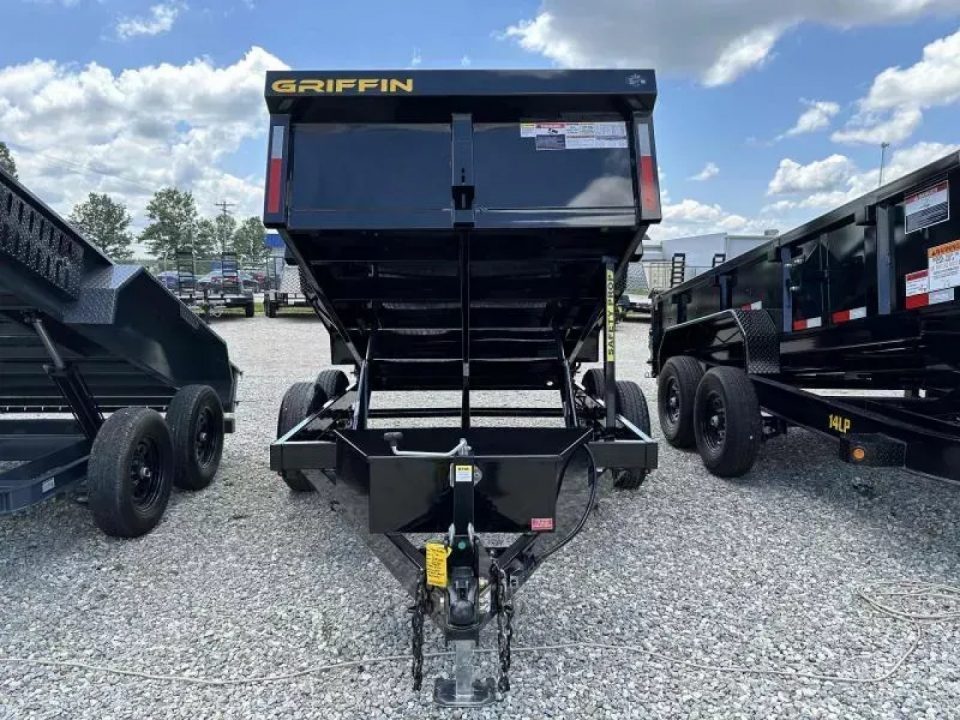New 2026 Griffin 6x10 GT7210 Dump Trailer