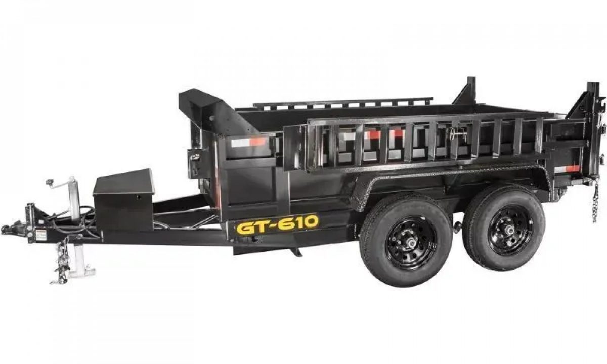 New 2026 Griffin 6x10 GT7210 Dump Trailer