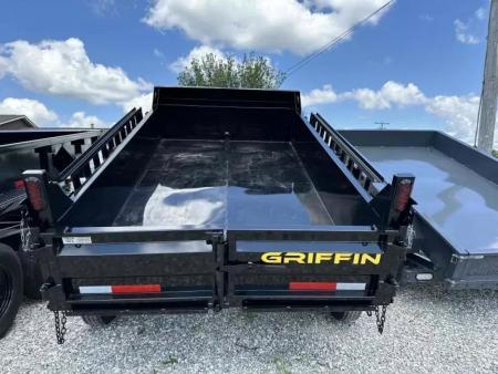 New 2026 Griffin 6x10 GT7210 Dump Trailer