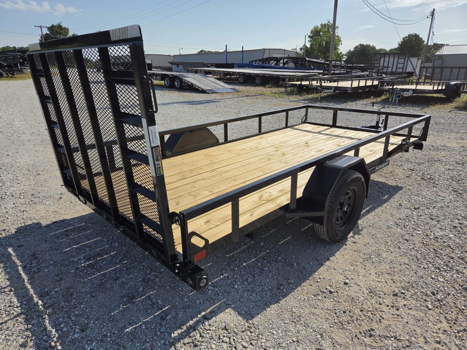 New 2026 Load Trail 77X14 SINGLE 3.5K TUBE TOP UTILITY W/4' SPRING GATE