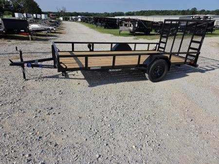 New 2026 Load Trail 77X14 SINGLE 3.5K TUBE TOP UTILITY W/4' SPRING GATE