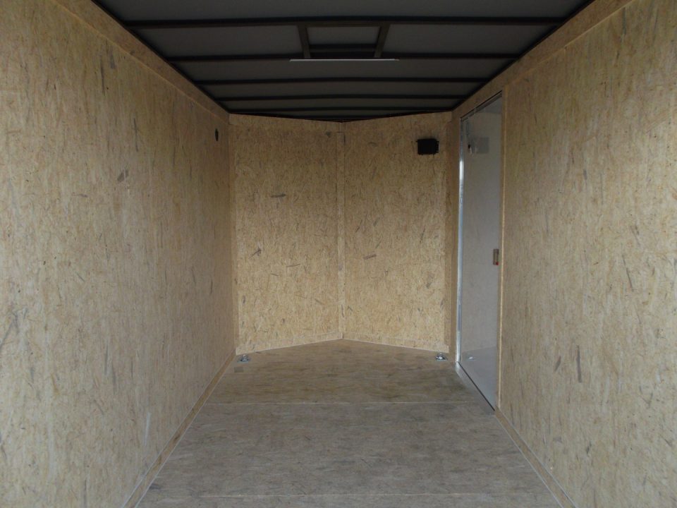New 2027 Covered Wagon Trailers 7x14 Cargo Trailer / Enclosed Trailer / 7ft Interior / Extra Wide Ramp / 48" RV Door / LEDs / .080 Black Poly Core