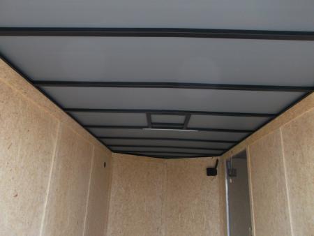 New 2027 Covered Wagon Trailers 7x14 Cargo Trailer / Enclosed Trailer / 7ft Interior / Extra Wide Ramp / 48" RV Door / LEDs / .080 Black Poly Core