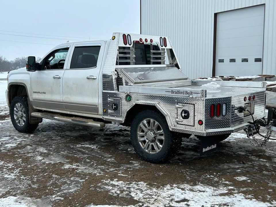 New 2027 Bradford Built 96"x103" Dually Long Bed Box Removal Aluminum 4Box Truck Bed