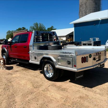 New 2027 Bradford Built 96 x103  Dually Long Bed Box Removal Aluminum 4Box Truck Bed