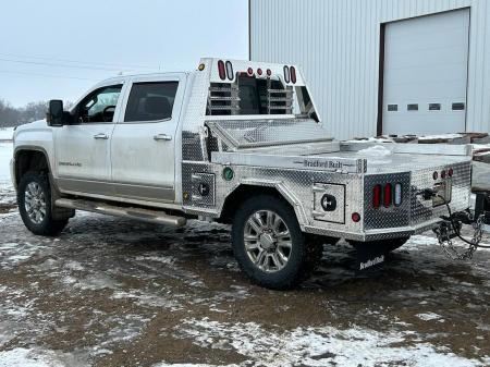New 2027 Bradford Built 96"x103" Dually Long Bed Box Removal Aluminum 4Box Truck Bed