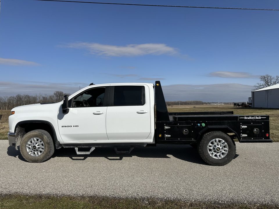 New 2027 Bradford Built 96"x114" Dually Cab & Chassis Steel 4Box Truck Bed