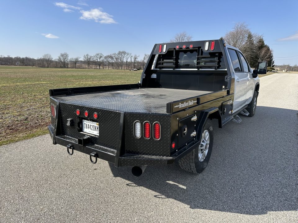 New 2027 Bradford Built 96"x114" Dually Cab & Chassis Steel 4Box Truck Bed