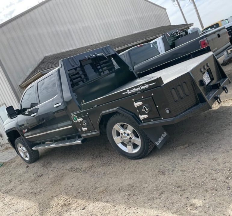 New 2027 Bradford Built 96"x114" Dually Cab & Chassis Steel 4Box Truck Bed