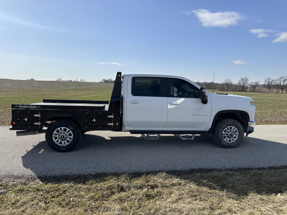 New 2027 Bradford Built 96"x114" Dually Cab & Chassis Steel 4Box Truck Bed