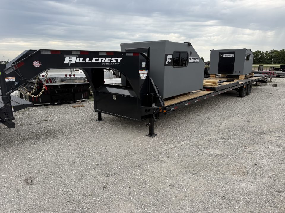 New 2027 Hillcrest Trailers 159355SGMR Flatbed Trailer