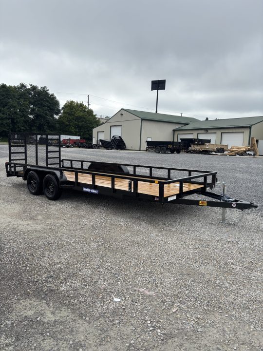 New 2027 Sure-Trac 7x20 fully tubular Utility Trailer