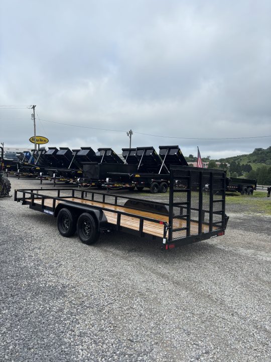 New 2026 Sure-Trac 7x20 fully tubular Utility Trailer