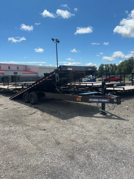 New 2026 Sure-Trac 8.5x22 HD Power TIlt Deckover Trailer