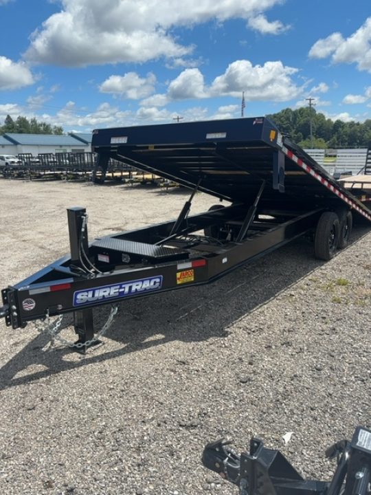 New 2026 Sure-Trac 8.5x22 HD Power TIlt Deckover Trailer