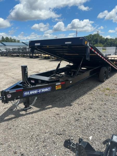 New 2026 Sure-Trac 8.5x22 HD Power TIlt Deckover Trailer