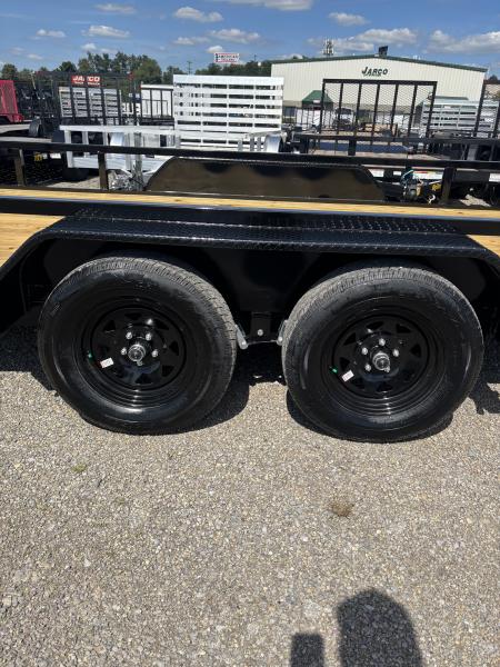 New 2026 Sure-Trac 7x16 fully tubular Utility Trailer