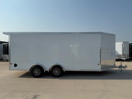 New 2027 E-Z Hauler EZES7.4X18+5-IF Snowmobile Trailer