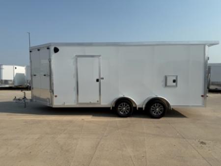 New 2027 E-Z Hauler EZES7.4X18+5-IF Snowmobile Trailer