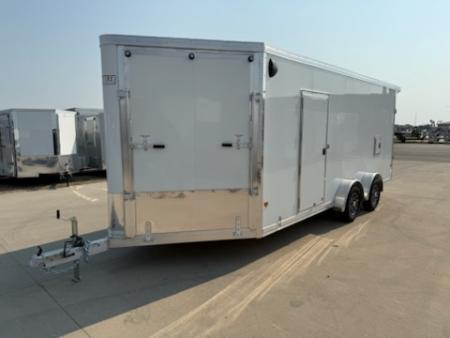 New 2027 E-Z Hauler EZES7.4X18+5-IF Snowmobile Trailer
