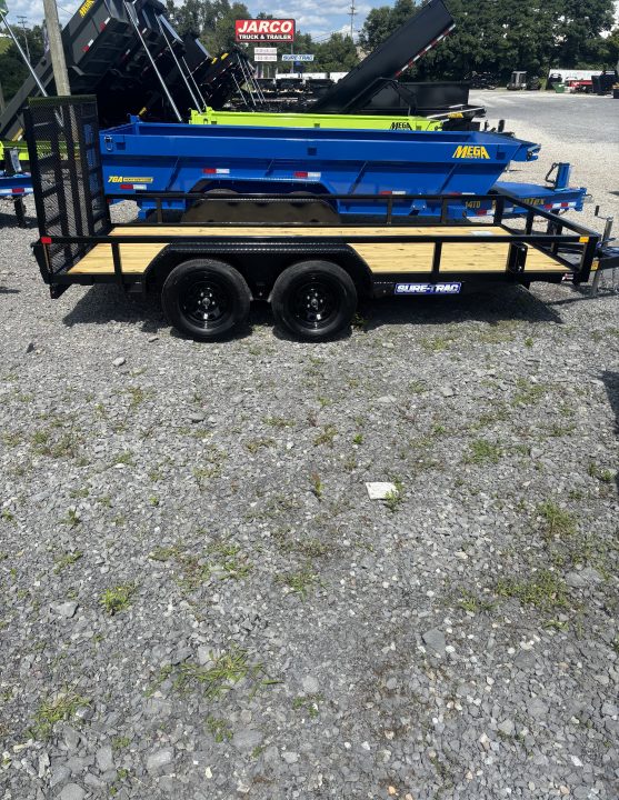 New 2026 Sure-Trac 7x14 fully tubular Utility Trailer