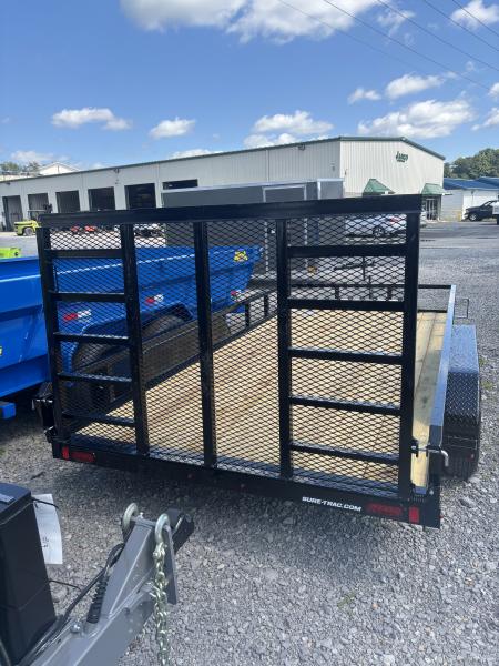 New 2026 Sure-Trac 7x14 fully tubular Utility Trailer