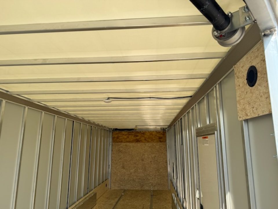 New 2027 E-Z Hauler EZES7.5X22+5 Snowmobile Trailer