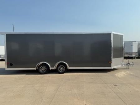 New 2027 E-Z Hauler EZES7.5X22+5 Snowmobile Trailer
