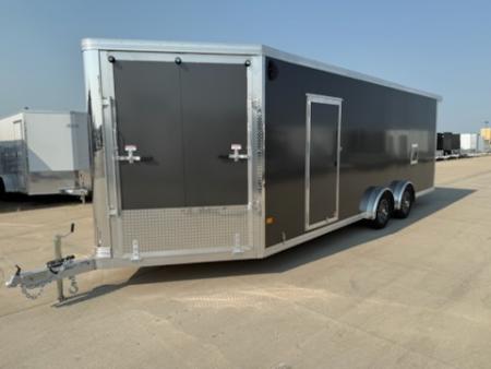 New 2027 E-Z Hauler EZES7.5X22+5 Snowmobile Trailer
