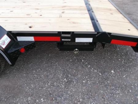 New 2026 Longhorn Trailers 83x20 7K Car Hauler / Racing Trailer / 2ft Dovetail / 5ft Stow Away Ramps / Brakes / LED Lights