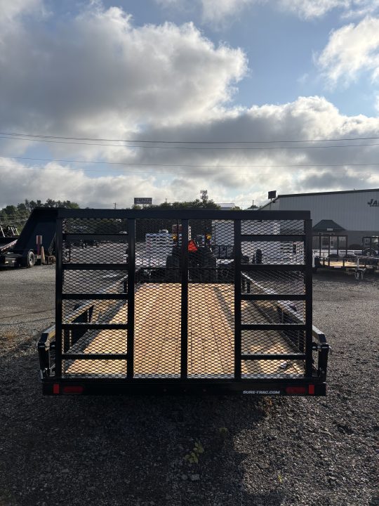 New 2027 Sure-Trac 7x18 fully tubular Utility Trailer