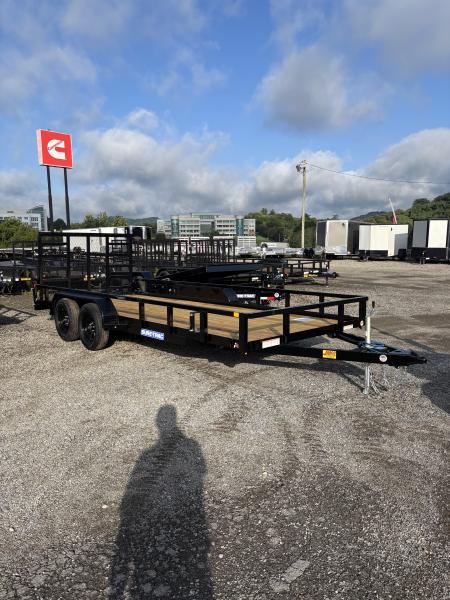 New 2027 Sure-Trac 7x18 fully tubular Utility Trailer