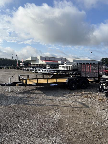 New 2027 Sure-Trac 7x18 fully tubular Utility Trailer