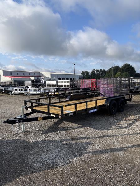 New 2027 Sure-Trac 7x18 fully tubular Utility Trailer