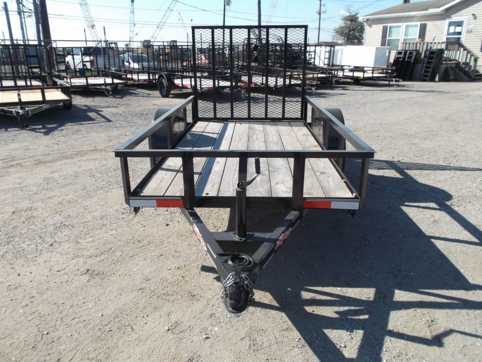 New 2026 Longhorn Trailers 5x10 Utility Trailer / 4ft Heavy Duty Ramp Gate