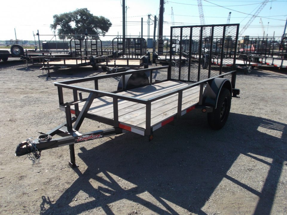 New 2026 Longhorn Trailers 5x10 Utility Trailer / 4ft Heavy Duty Ramp Gate