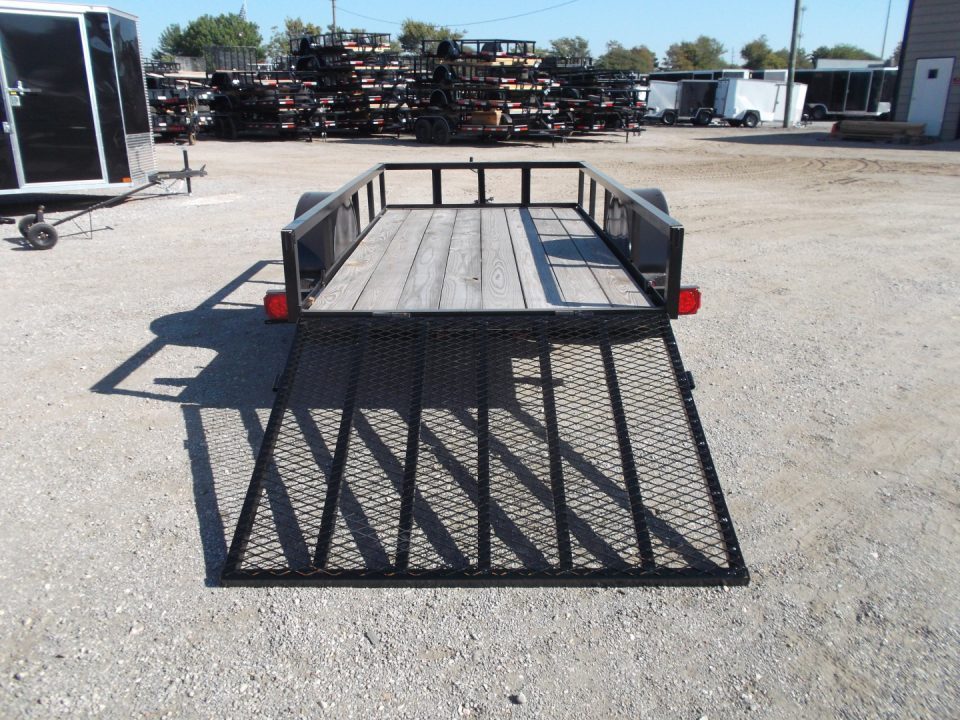 New 2026 Longhorn Trailers 5x10 Utility Trailer / 4ft Heavy Duty Ramp Gate