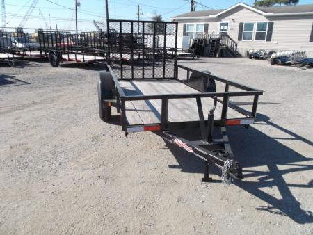 New 2026 Longhorn Trailers 5x10 Utility Trailer / 4ft Heavy Duty Ramp Gate