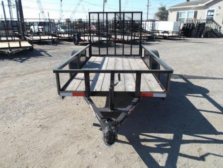 New 2026 Longhorn Trailers 5x10 Utility Trailer / 4ft Heavy Duty Ramp Gate