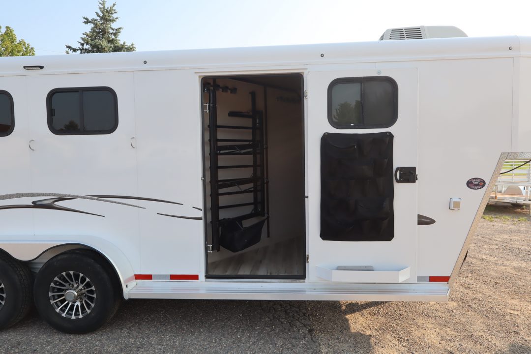 Used 2024 Trails West 3 Horse weekender Trailer