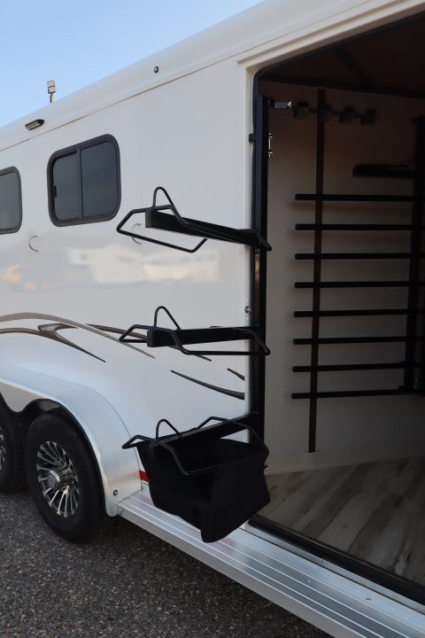 Used 2024 Trails West 3 Horse weekender Trailer