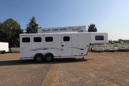 Used 2024 Trails West 3 Horse weekender Trailer