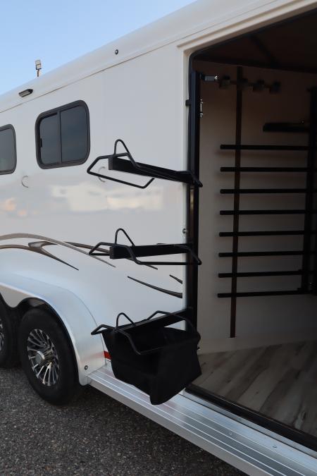 Used 2024 Trails West 3 Horse weekender Trailer