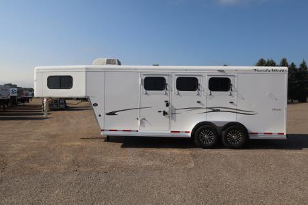 Used 2024 Trails West 3 Horse weekender Trailer