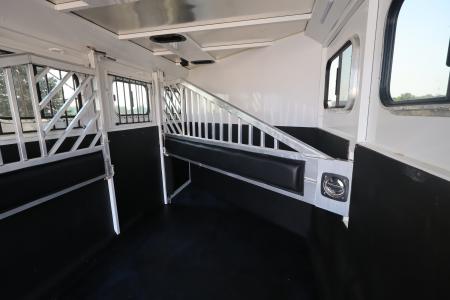 Used 2024 Trails West 3 Horse weekender Trailer